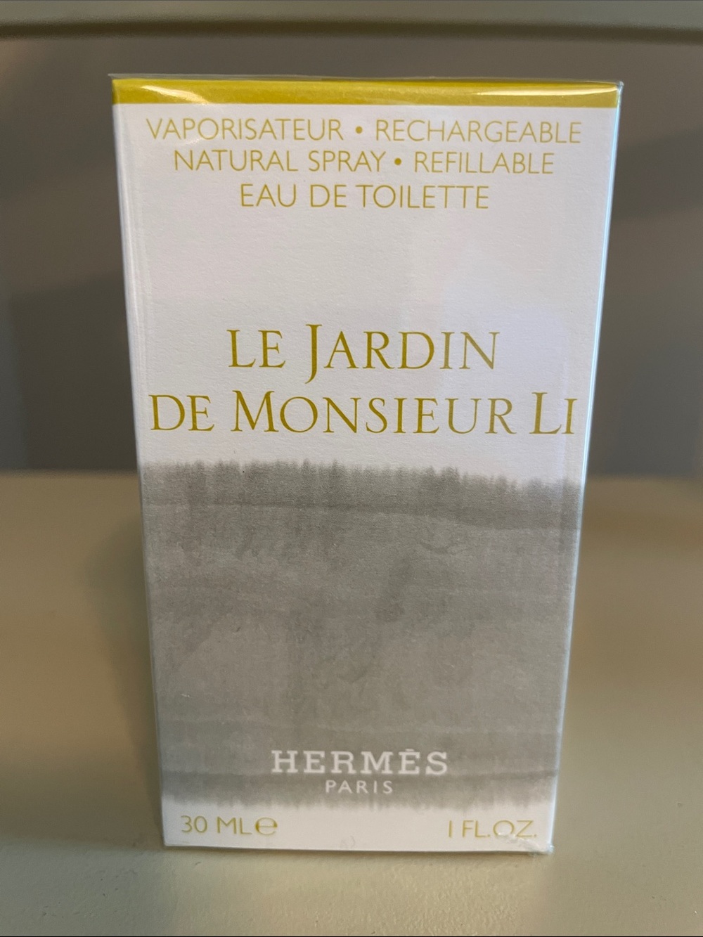 Hermes Le Jardin de Monsieur Li Eau de Toilette - White, Gray, Yellow Accents